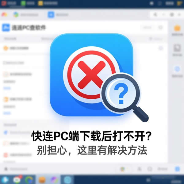 快连pc端下载后打不开咋办?如何解决? 快连pc端下载后打不开咋办?如何解决?