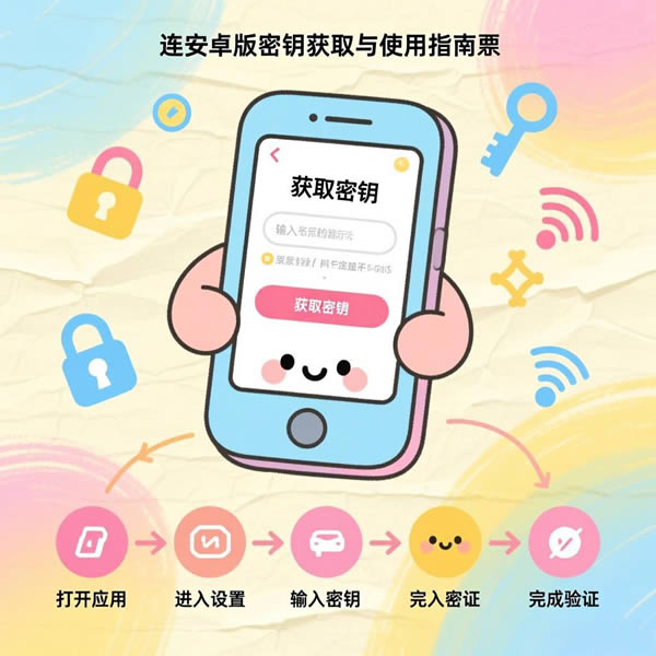 快连安卓版密钥如何获取？该怎么使用？